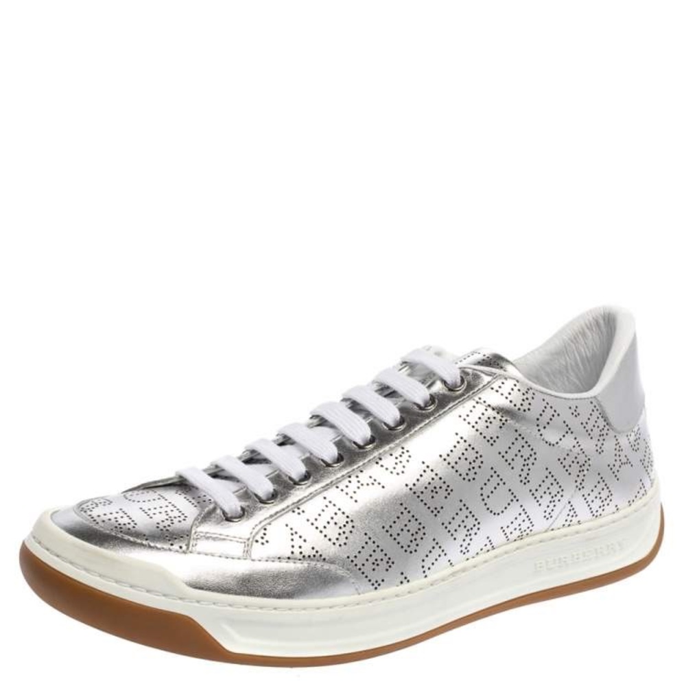 Burberry Timsbury Metallic Sneakers - Great Condition (size 11.5 / 42)